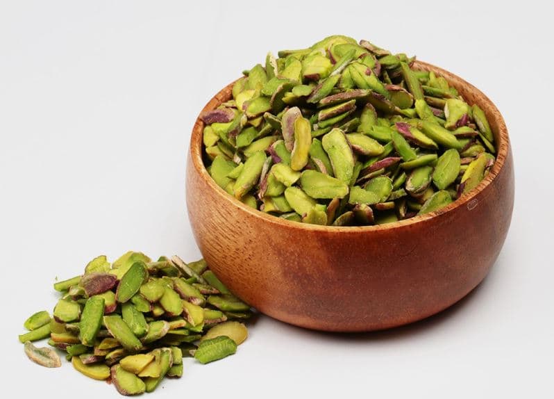 خلال پسته عمده مناسب استفاده در صنایع شکلات سازی